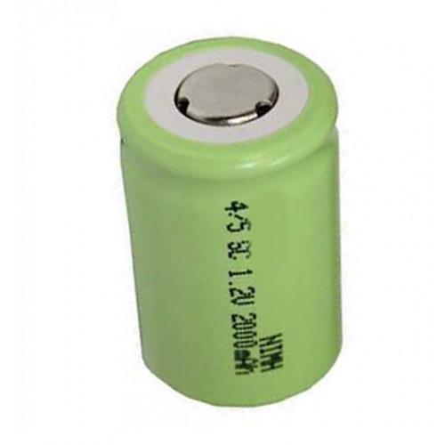 4/5 Sub C NiMh Battery 1.2V/2000mAh Rechargeable Cell BBM Battery
