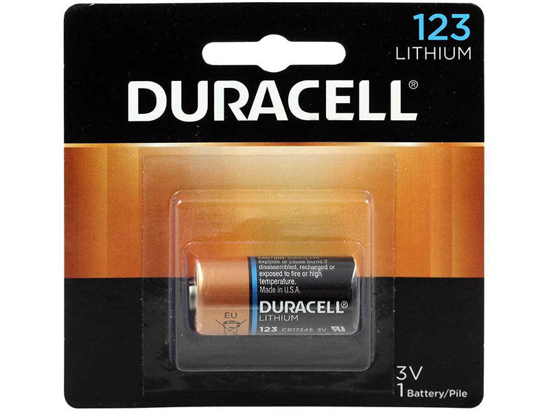Stun Manoeuvreren bevroren Duracell DL123A Battery - 3 Volt Lithium CR123A size – BBM Battery