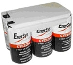 Enersys Cyclon Part #0810-0114, Rechargeable Sealed Lead Acid 12V/2.5AH Battery | BBM Battery