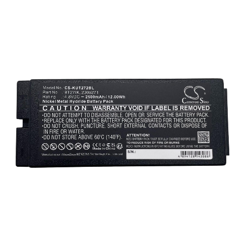 Ikusi TM70/3, TM70/8 Crane Remote Battery Replacement - 4.8V/2500mAh Ni-Mh