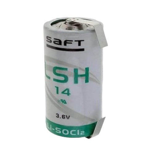 Saft LSH14, LSH14BA C Size Battery (With Solder Tabs) - Lithium 3.6V/5000mAh