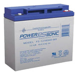 Power-Sonic PS-12180HD-M5 Battery - 12V/18AH with M5 Terminal