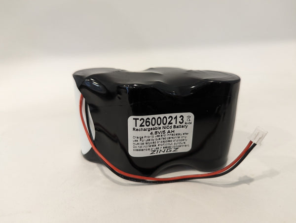 Teig T26000213 Battery for Emergency Lights, 4.8V/5.0AH cross to S/L 026-213 | BBM Battery