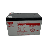 Yuasa NP7-12FR Valve Regulated Sealed Lead Acid Battery, 12V/7.0AH Flame Retardant | BBM Battery