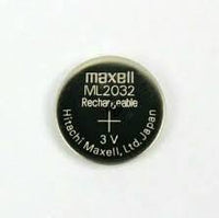 Maxell ML2032 Battery, Rechargeable 3V Lithium | BBM Battery