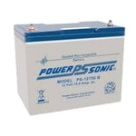 Power-Sonic PS-12750B, 12V/75AH with M6 Teminals or Inset Posts