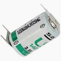 Saft LS14250 3PF RP Battery, 1/2AA with 3 pins (2 pins negative, 1 pin positive)