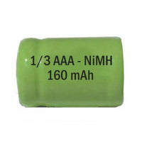 1/3AAA NiMH 1.2V 160 mAh Rechargeable Cell
