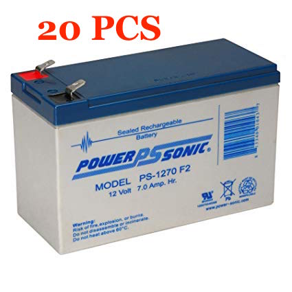 20 x 12V / 7.0Ah UPS Replacement Batteries for ABLEREX MSII6000 | bbmbattery.com