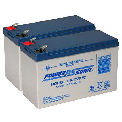 APC RBC113 - 2 x 12V / 7.0Ah S.L.A. Powersonic UPS Replacement Batteries