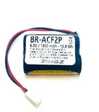 Panasonic BR-AGCF2P  Battery Replacement (with White Connector)