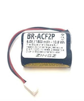 BR-ACF2P (White Connector) - 6.0V Lithium PLC Battery Replacement