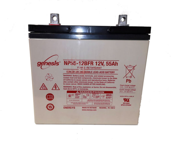 EnerSys Genesis NP55-12FRF Battery with Flame Retardant Case