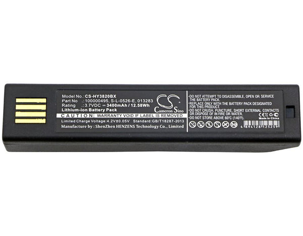 Honeywell 013283, 100000495, 50121527-002, HO48L1-G, S-L-0526-E Upgraded Battery for BAT-SCN01, Xeno