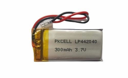 Li-Po 442040 Battery - 3.7V/300mAh Lithium Polymer with Protection