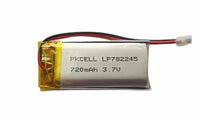 Li-Po 782245 Battery - 3.7V/720mAh Lithium Polymer with Protection