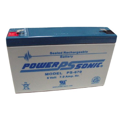 Powersonic PS-670 Sealed Lead Acid Battery