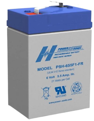 Powersonic PSH-655FR  Sealed Lead Acid Battery