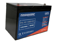 PSL-SC-12800-G27 LiFePO4 Battery by Power-Sonic - 12.8V/80AH Group 27 Size