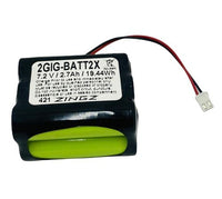 2GIG BATT2X Battery for Alarm Panel - Extended Capacity 7.2V/2700mAh