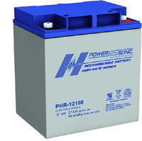Powersonic PHR-12100 High Rate  Sealed Lead Acid Battery, 12V/27AH with insert terminals (T12)