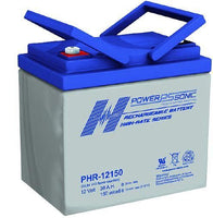 Powersonic PHR-12150 Battery - High Rate 12V/36AH