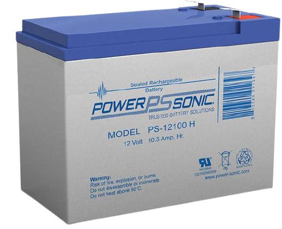 Powersonic PS-12100H Sealed Lead Acid Battery