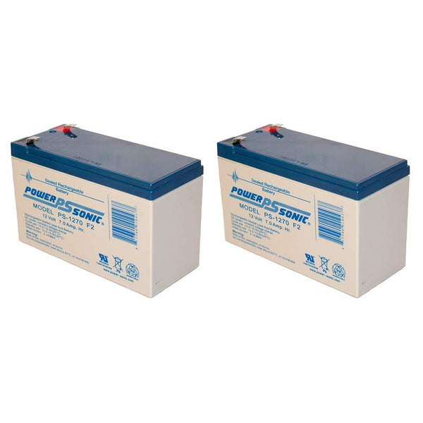 2 x 12V / 7.0Ah UPS Replacement Batteries for ABLEREX JP1000 | bbmbattery.com