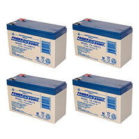 4 x 12V / 9.0Ah UPS Replacement Batteries for ABLEREX JCXL1500 | bbmbattery.com