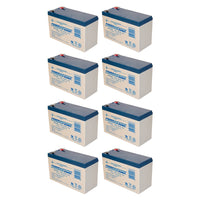 8 x 12V / 7.0Ah UPS Replacement Batteries for ABLEREX JCXL2200 | bbmbattery.com