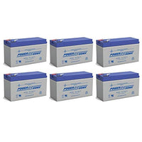 6 x 12V / 9.0Ah UPS Replacement Batteries for ABLEREX MP3000 | bbmbattery.com