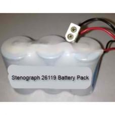26119, 25939, 332024 Stenograph Battery