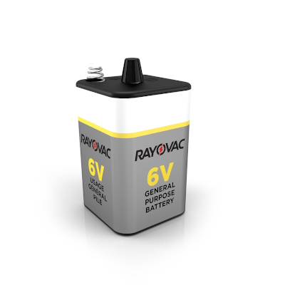 Rayovac 941C Lantern Battery with Spring Terminals