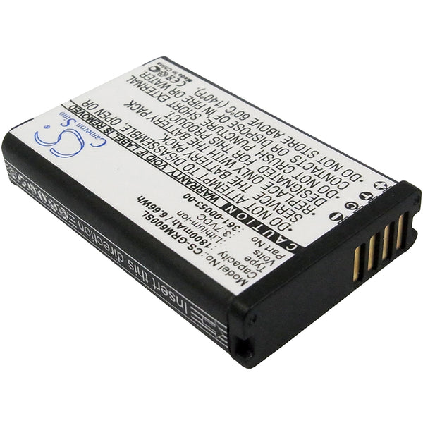 Battery for Garmin Montana 600, 650, 680 GPS, Replaces 010-11654-03, 010-11599-00