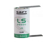 Saft LS26500STS  Lithium C Cell (With Solder Tabs)