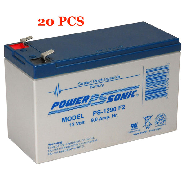 20 x 12V / 9.0Ah UPS Replacement Batteries for ABLEREX MSII8000P | bbmbattery.com