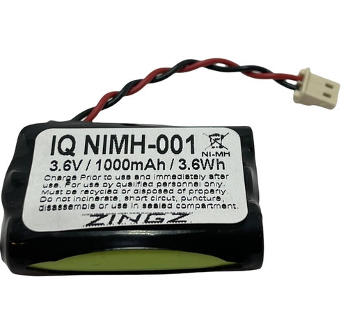 IQ-NIMH-001 Optex iVision Wireless Two-Way Intercom System Battery ...
