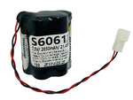 Trilogy S6061 Alarm Lock Replacement Battery for DL2700 (without hard case) - fits T3 Prox Lock | BBM Battery