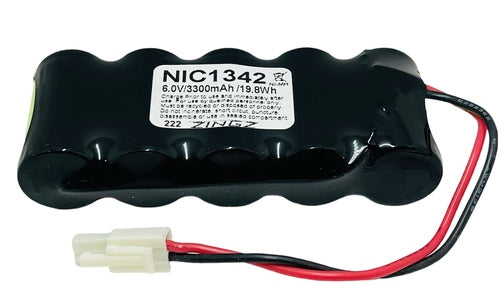 NIC-1342 / 700113 Battery 6V / 3300 mAh Ni-MH Custom-219 | BBM Battery