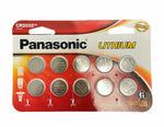 Panasonic CR2032 Lithium Batteries - CR203210BW Card of 10 pcs | BBM Battery