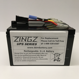 APC RBC60 - ZINGZ Replacement Battery Pack for APC UPS Systems | bbmbattery.com