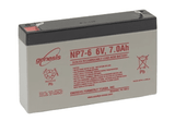 NP7-6 Sealed Lead Battery 6v 7.0ah Enersys Genesis