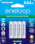 Panasonic AAA eneloop HR-4UTG, GES-HR4UTG-4BP 1.2 v NiMH Pre-Charged Rechargeable Batteries