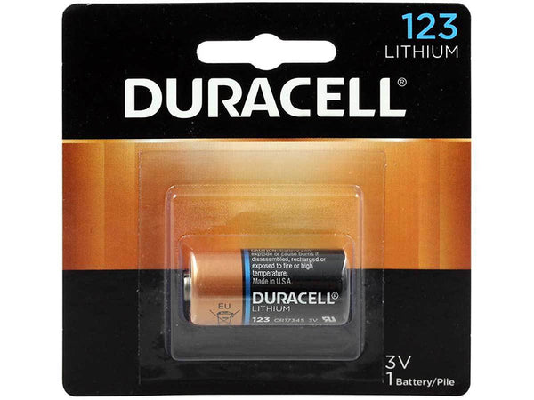 Duracell DL123ABU Lithium Photo Batteries 123 3v