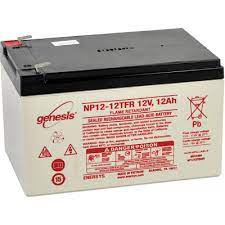 Genesis NP12-12TFR Battery by Enersys - Fire Rated 12V/12AH | BBM Battery