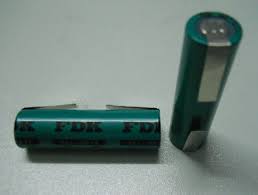 FDK HRAUX Battery with Solder Tabs, A Cell Ni-Mh - 1.2V/2700mAh | BBM Battery