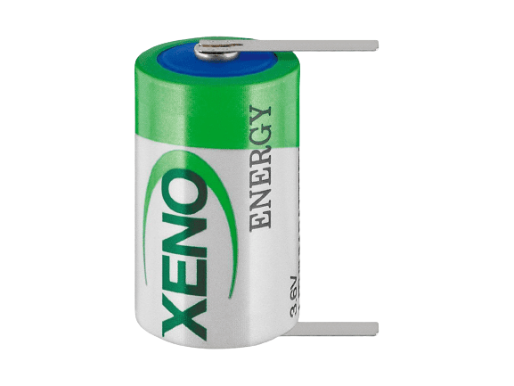 Xeno XLP-050F-T1 Battery -1/2AA size High Pulse Lithium Thionyl Chloride | BBM Battery