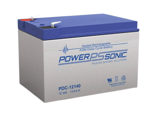 PDC-12140  - Powersonic Deep Cycle Battery - 12V/14AH - F2 Terminal | BBM Battery