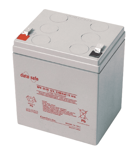 EnerSys Datasafe NPX-25FR Battery, Flame Retardant, High Rate 12V/5.0AH | BBM Battery