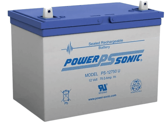 Powersonic PS-12750  Sealed Lead Acid Battery | BBM Battery